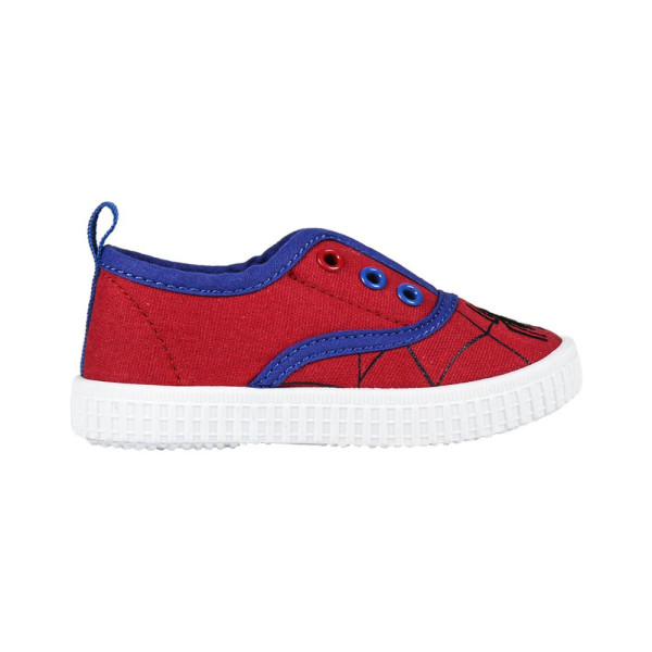 Zapatillas de Loneta Spiderman Niño Rojas
