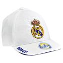 Gorra Real Madrid Escudo Blanco Bebé