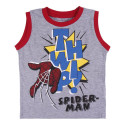 Pijama Verano Spiderman Niño Rojo