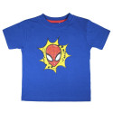 Pijama Verano Spiderman Comic Niño Azul