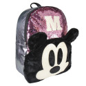 Mochila Lifestyle Mickey Mouse con Lentejuelas Rosa