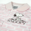 Pelele Snoopy Rosa con Botones