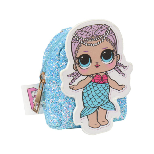 Monedero Llavero LOL Surprise Azul