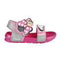 Sandalias Minnie Mouse Niña Goma Rosa