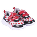 Zapatillas Deportivas Minnie Mouse Niña Grises Lunares
