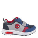 Zapatillas Deportiva con Luces Spiderman Niño Azules