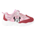 Zapatillas Deportivas Minnie Mouse Niña Rosas Metalizadas