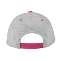 Gorra Superman Gris y Fucsia Adulto
