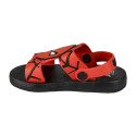 Sandalias Spiderman Niño Goma Rojas