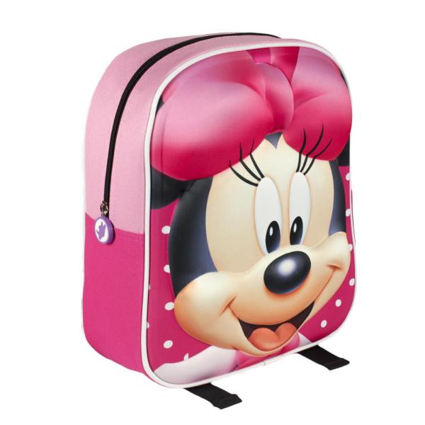 Mochila Guardería 3D Minnie Mouse Pink