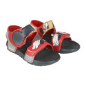 Sandalias Mickey Mouse Niño Goma Rojas