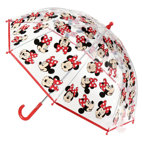 Paraguas Transparente Minnie Mouse Caritas