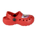 Zuecos Clogs Minnie Mouse Rojo