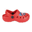 Zuecos Clogs Capitán América Rojo
