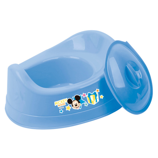 Orinal con Tapa Mickey Mouse Azul