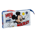 Estuche Portatodo Triple Mickey Mouse Things