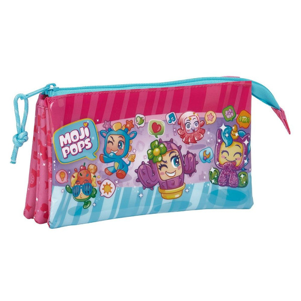 Estuche Portatodo Triple MojiPops