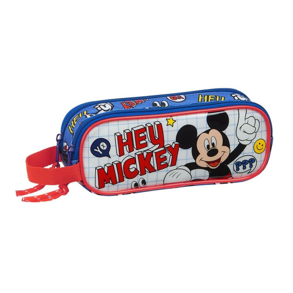 Estuche Portatodo Doble Mickey Mouse Things