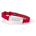 Pulsera de Silicona y Acero Atlético de Madrid Roja Adulto