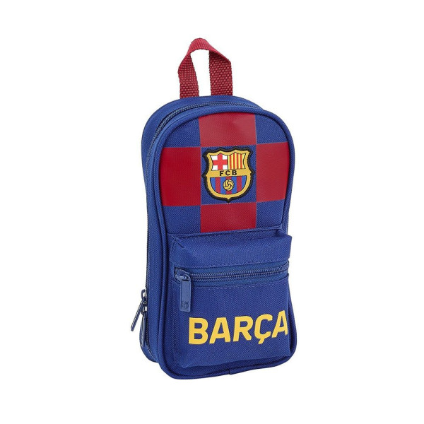 Plumier con 4 Estuches Vacíos Fc Barcelona Cuadros