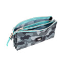 Estuche Portatodo Triple Hello Kitty Camo