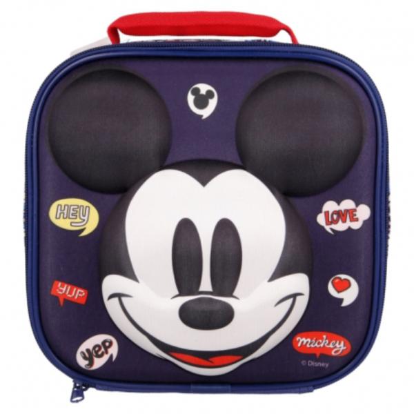 Bolsa portaalimentos Mickey Mouse con forma 3D