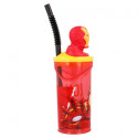 Vaso Iron Man Figura 3D 360 ML