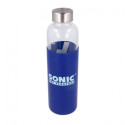 Botella de Cristal con Funda de Silicona Sonic 585 ML
