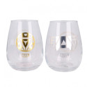 Set 2 Vasos de Cristal Avengers 510 ML