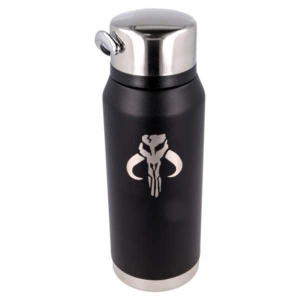 Botella Térmica de Acero Inoxidable Hugo con Asa Star Wars The Mandalorian 505 ML