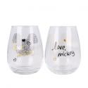 Set 2 Vasos De Cristal Mickey Mouse 510 ML