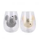 Set 2 Vasos De Cristal Mickey Mouse 510 ML