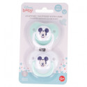 Set 2 Chupetes Mickey Mouse Cool Like 0 A 6 Meses