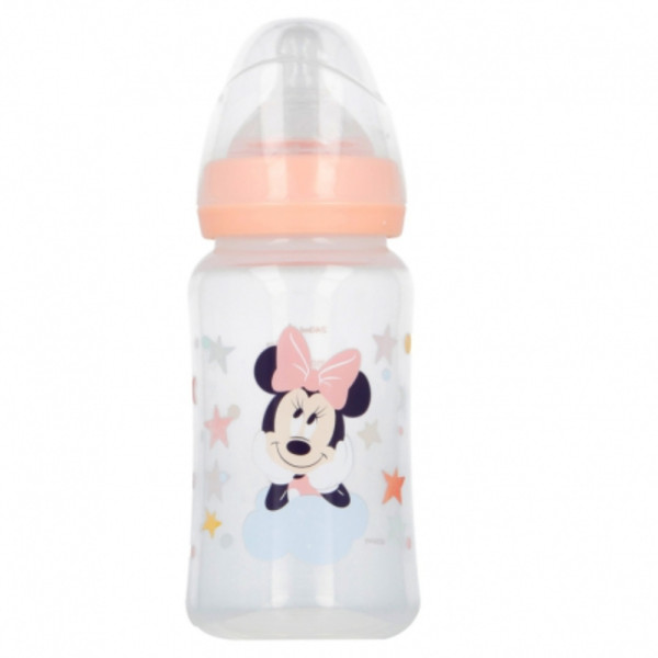 Biberón Minnie Mouse 240 ML Naranja