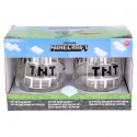 Set 2 Vasos de Cristal Minecraft 510 ML