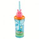 Vaso Peppa Pig Figura 3D 360 ML