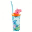 Vaso Peppa Pig Figura 3D 360 ML