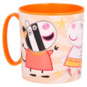 Taza Peppa Pig Kindness Counts de Plástico Para Microondas 350 ML