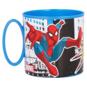Taza Spiderman Streets de Plástico Para Microondas 265 ML