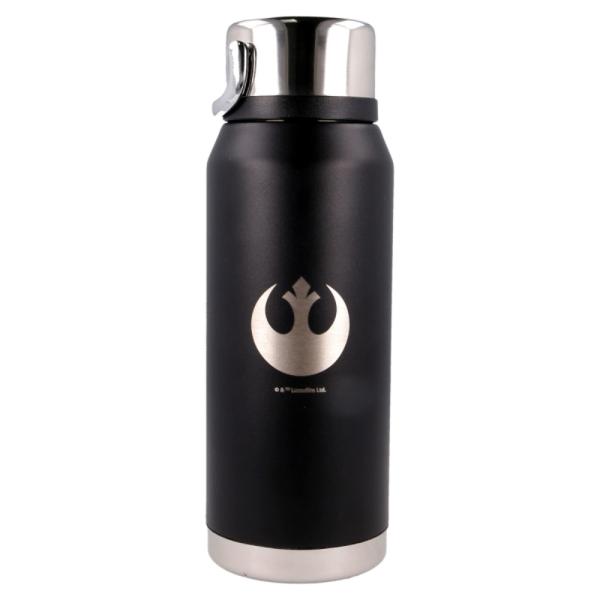 Botella Térmica De Acero Inoxidable Hugo Con Asa Star Wars 505 ML