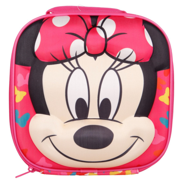 Bolsa Portaalimentos 3D Minnie Mouse Edge Bows