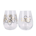 Set 2 Vasos de Cristal Minnie Mouse 510 ML