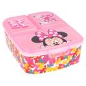 Sandwichera 3 Compartimentos Minnie Mouse So Edgy Bows