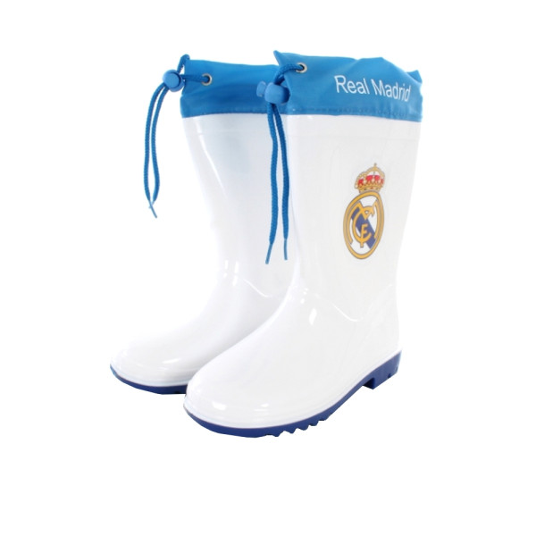 Botas de Agua Real Madrid Blancas