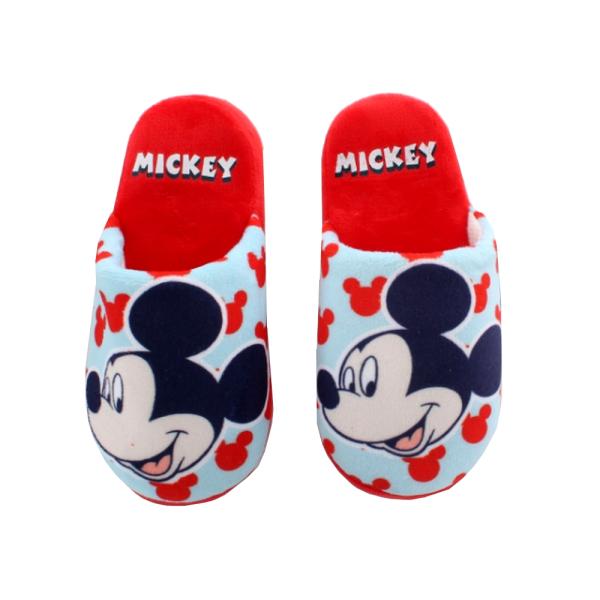 Zapatillas De Casa Mickey Mouse Niño Rojas