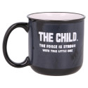 Taza The Mandalorian The Child Globe Negra 380 ML