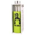 Botella de Cristal con Funda de Silicona The Mandalorian The Child 585 ML