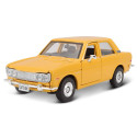 Coche Maisto 1:24 1971 Datsun 510 Amarillo
