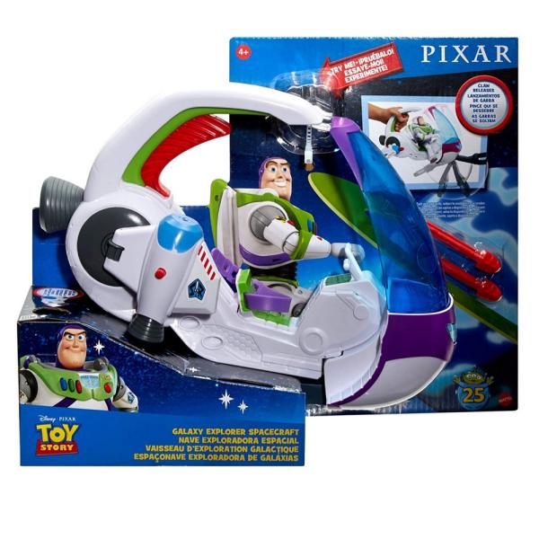 Vehículo de acción Toy Story con forma de nave espacial