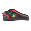 Estuche Portatodo Zapatilla Real Madrid Negro